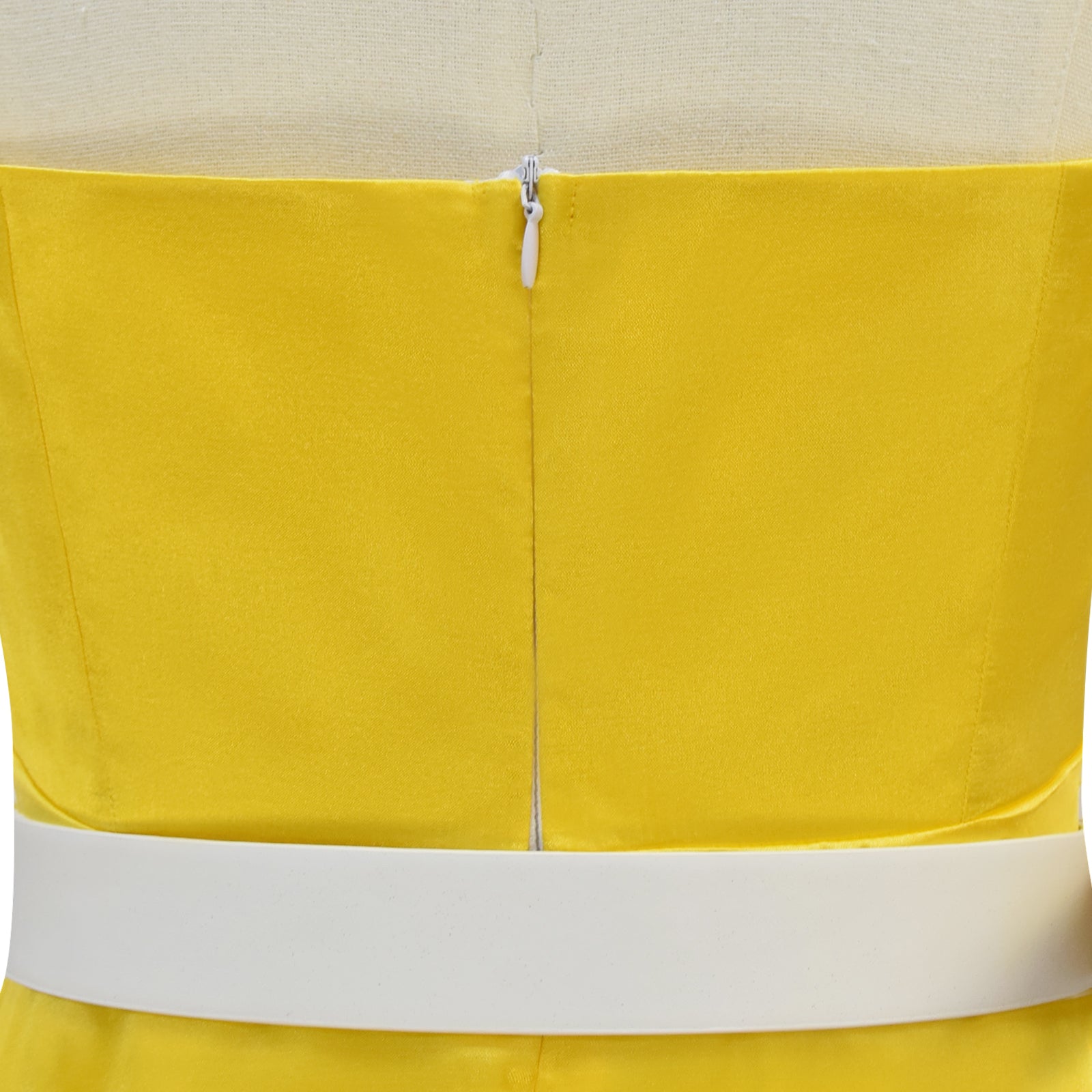 Belinda Chandra Cosplay Costume Doctor Who Yellow Dress Halloween - Image 9