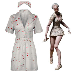 Silent Hill Nurse Cosplay Costume Halloween Outfit