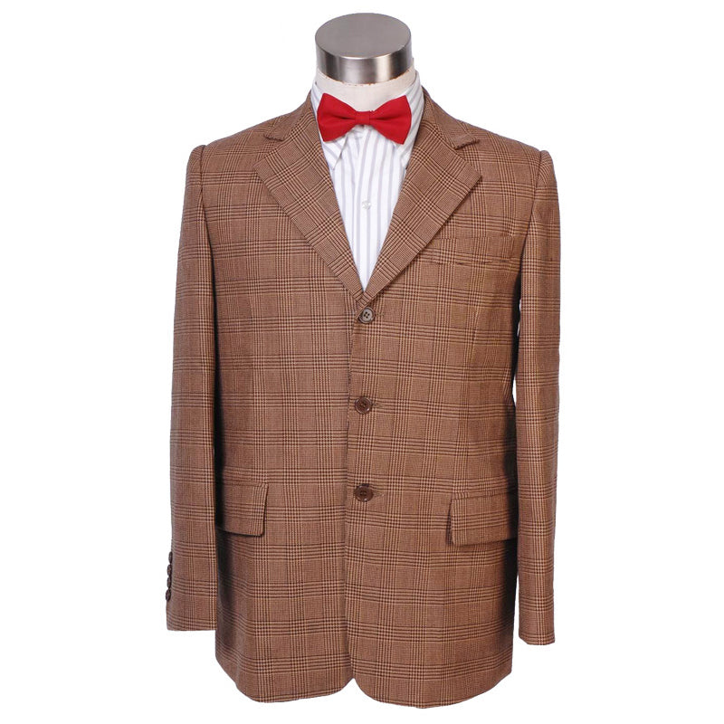 11th Doctor Cosplay Doctor Who Eleventh Doctor Matt Smith Costume Brown Jacket Coat - Image 2