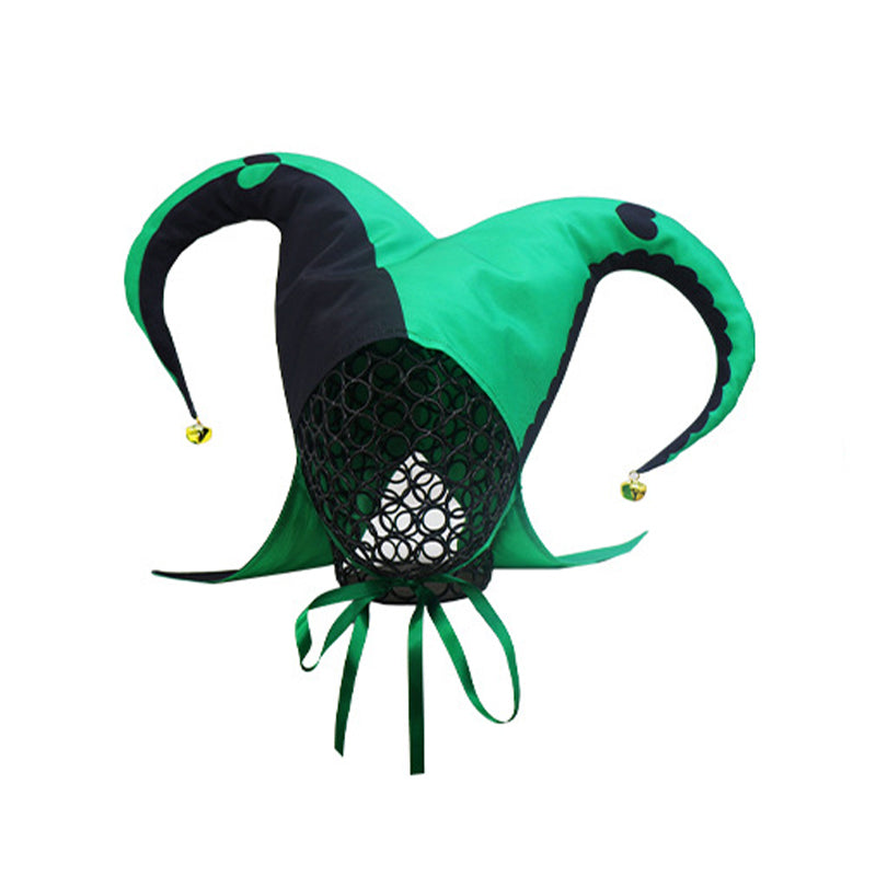The Freak Circus Harlequin Cosplay Costume Jester Halloween Party Outfit - Image 10