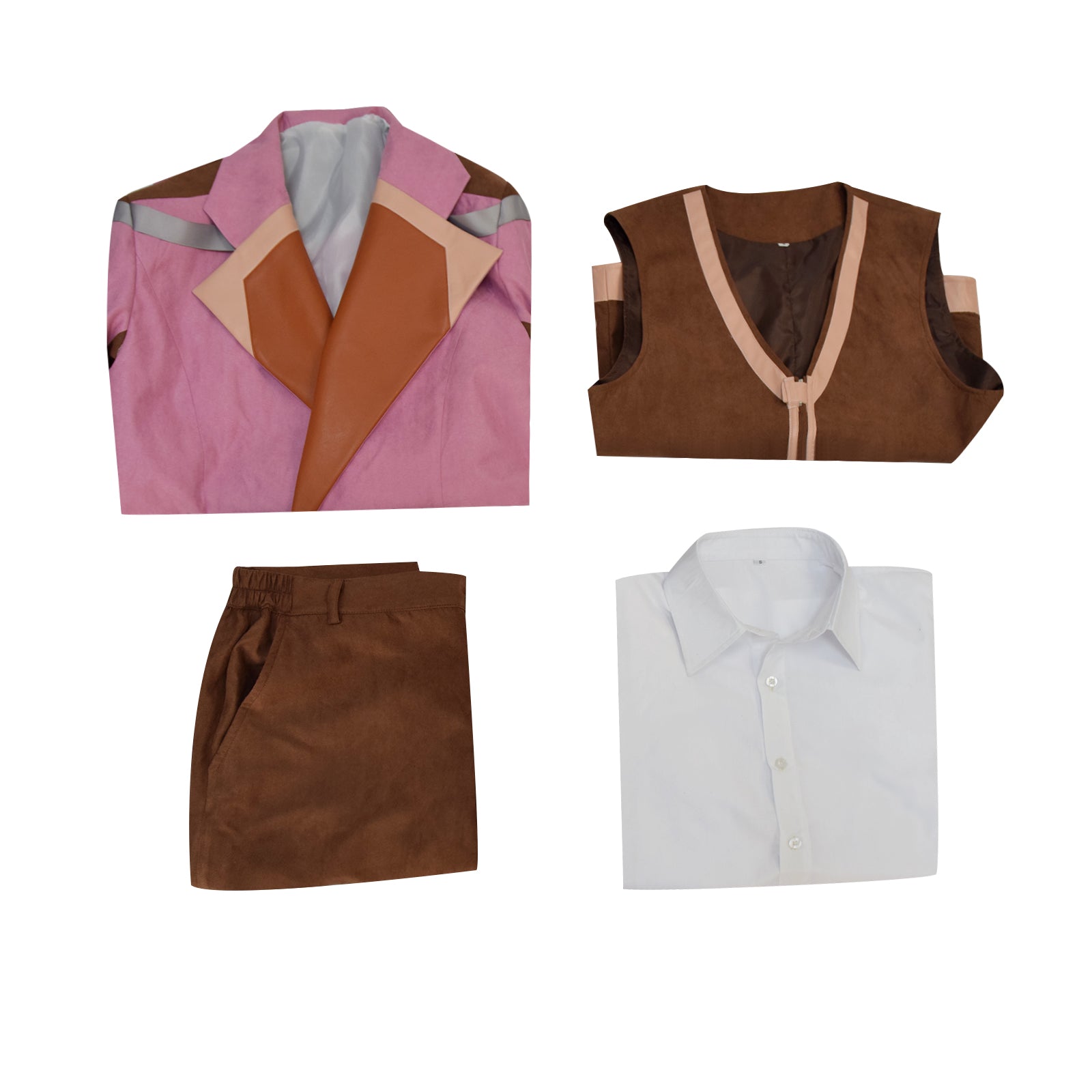 Andor Season 2 Cassian Andor Brown Outfit Carnival Halloween Cosplay Costume - Image 13
