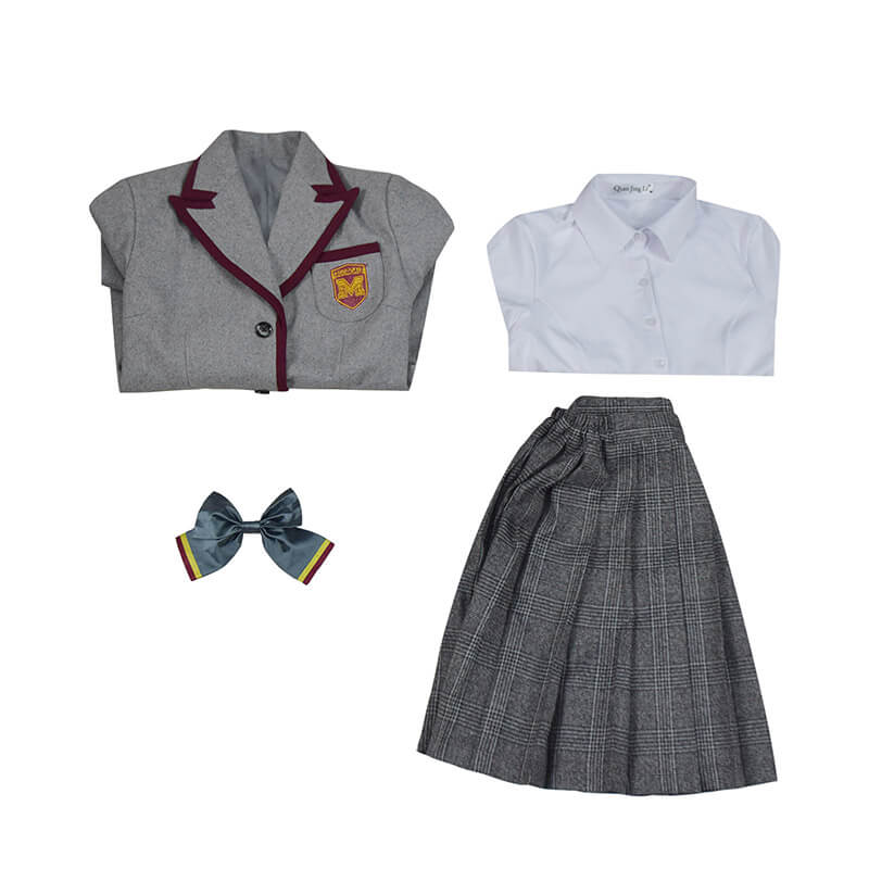 Maeve Wiley School Uniform Cosplay Costumes - Image 7