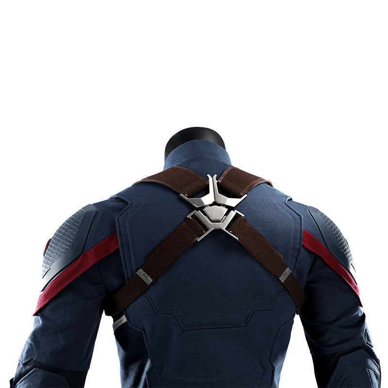 Captain America Cosplay Costume Avengers Endgame Halloween Outfit - Image 27