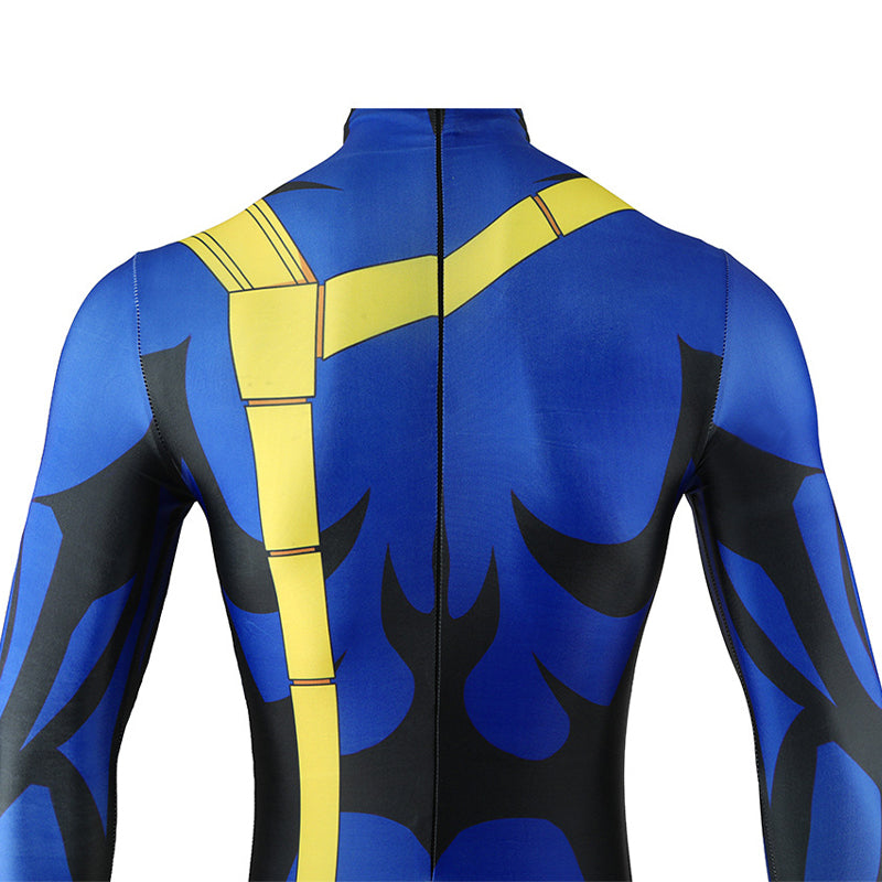 X-Men 97 Cyclops Cosplay Scott Summers Costume Blue halloween Jumpsuit - Image 6