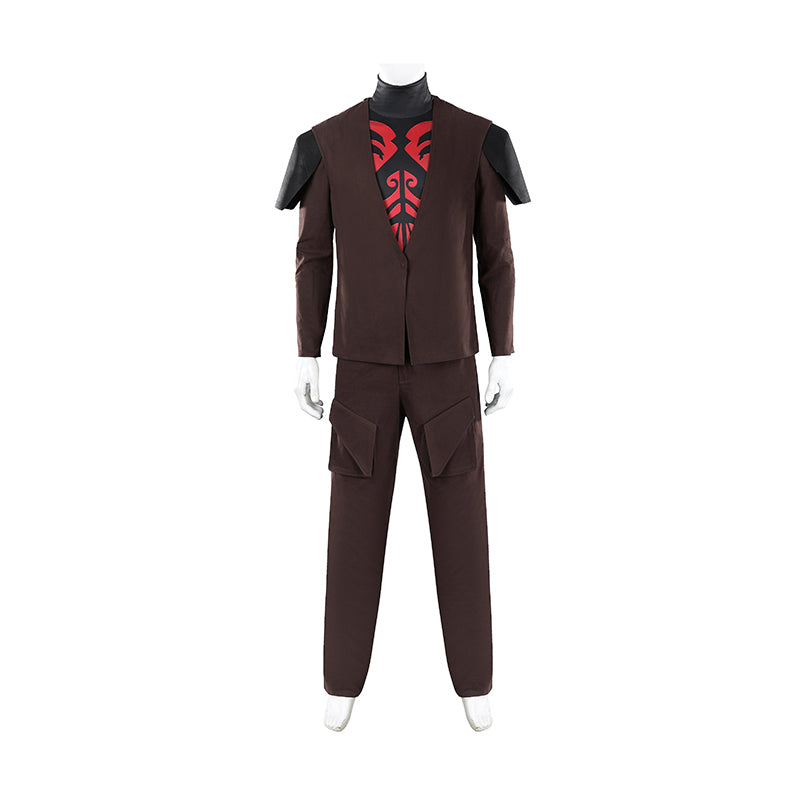 Star Wars Maul Shadow Lord Maul Cosplay Costume Halloween Suit - Image 15