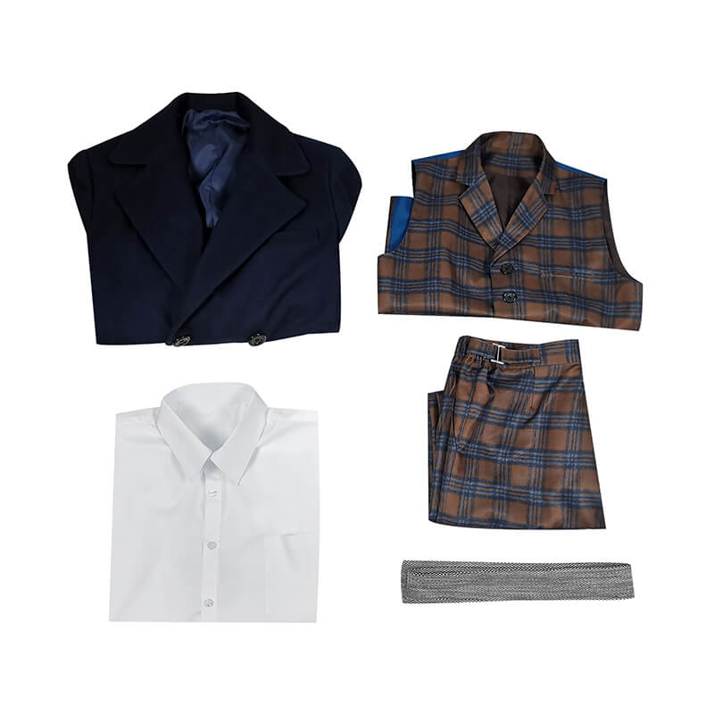 14th Doctor Cosplay Doctor Who Fourteenth New Coat Set Costume - Image 6