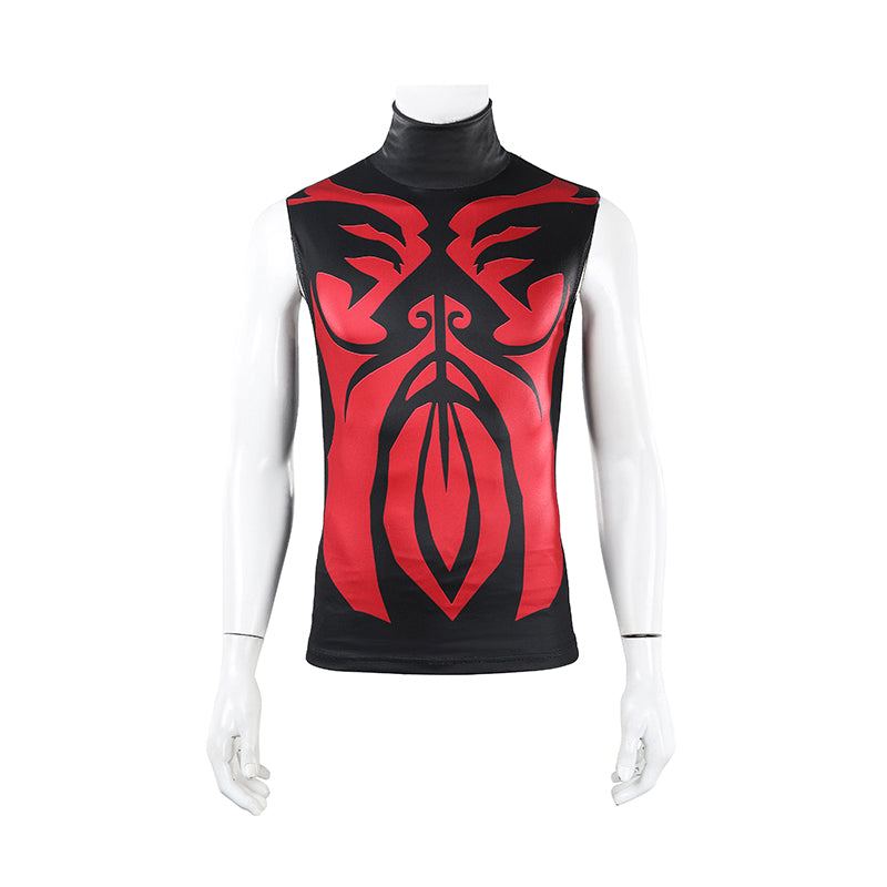 Star Wars Maul Shadow Lord Maul Cosplay Costume Halloween Suit - Image 16