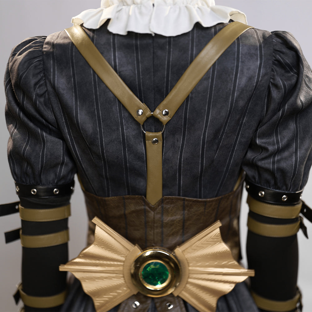 Alice: Madness Return Alice Punk Suit Cosplay Costumes Halloween Outfit - Image 15