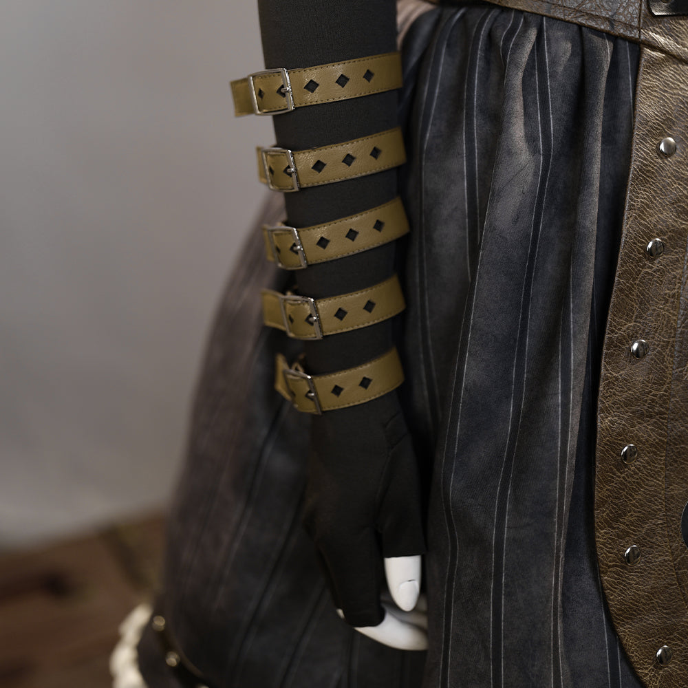 Alice: Madness Return Alice Punk Suit Cosplay Costumes Halloween Outfit - Image 23