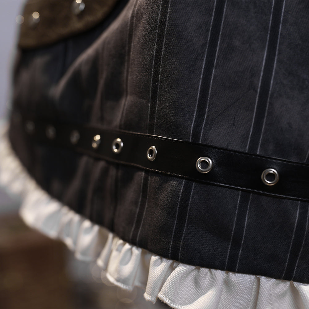 Alice: Madness Return Alice Punk Suit Cosplay Costumes Halloween Outfit - Image 25