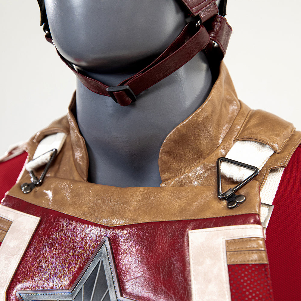 Thunderbolts Red Guardian Cosplay Costume Adults Halloween Outfit - Image 15