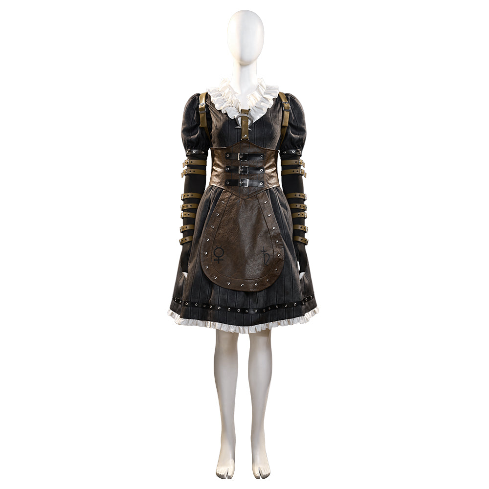 Alice: Madness Return Alice Punk Suit Cosplay Costumes Halloween Outfit - Image 10