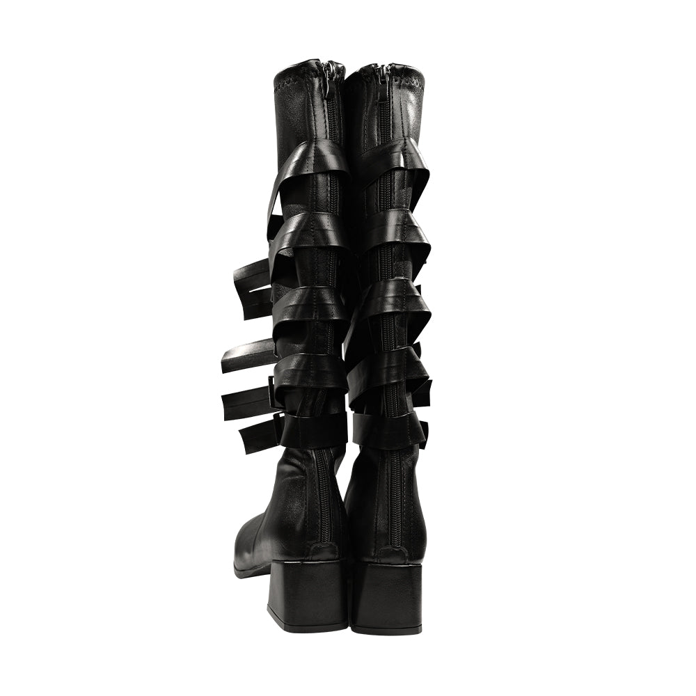 Alice: Madness Return Alice Punk Suit Cosplay Costumes Halloween Outfit - Image 31