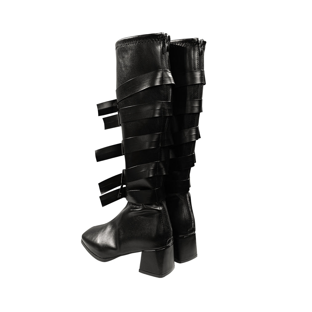 Alice: Madness Return Alice Punk Suit Cosplay Costumes Halloween Outfit - Image 32