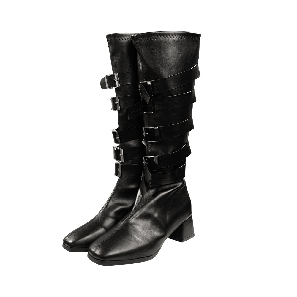 Alice: Madness Return Alice Punk Suit Cosplay Costumes Halloween Outfit - Image 33