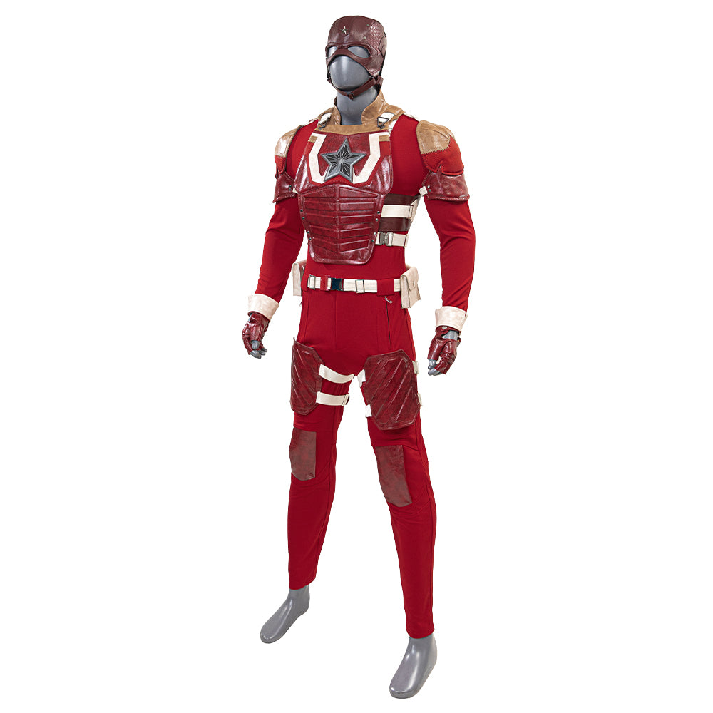 Thunderbolts Red Guardian Cosplay Costume Adults Halloween Outfit - Image 6
