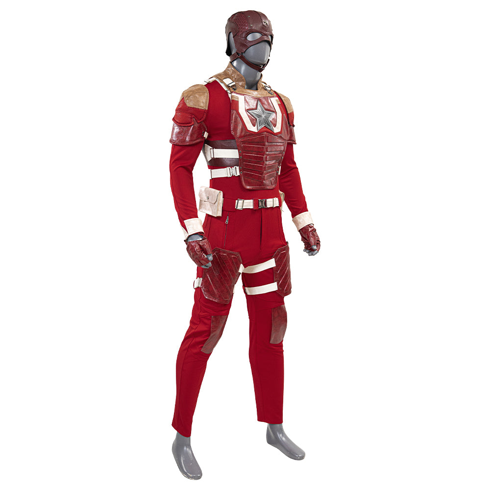 Thunderbolts Red Guardian Cosplay Costume Adults Halloween Outfit - Image 7
