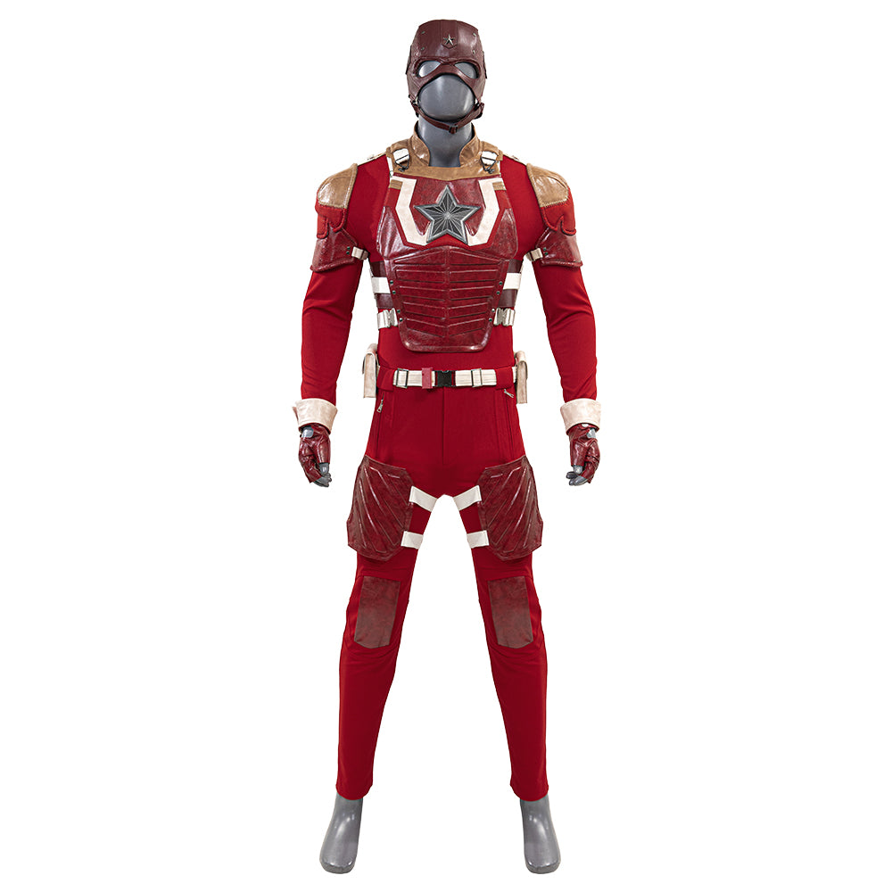 Thunderbolts Red Guardian Cosplay Costume Adults Halloween Outfit - Image 8
