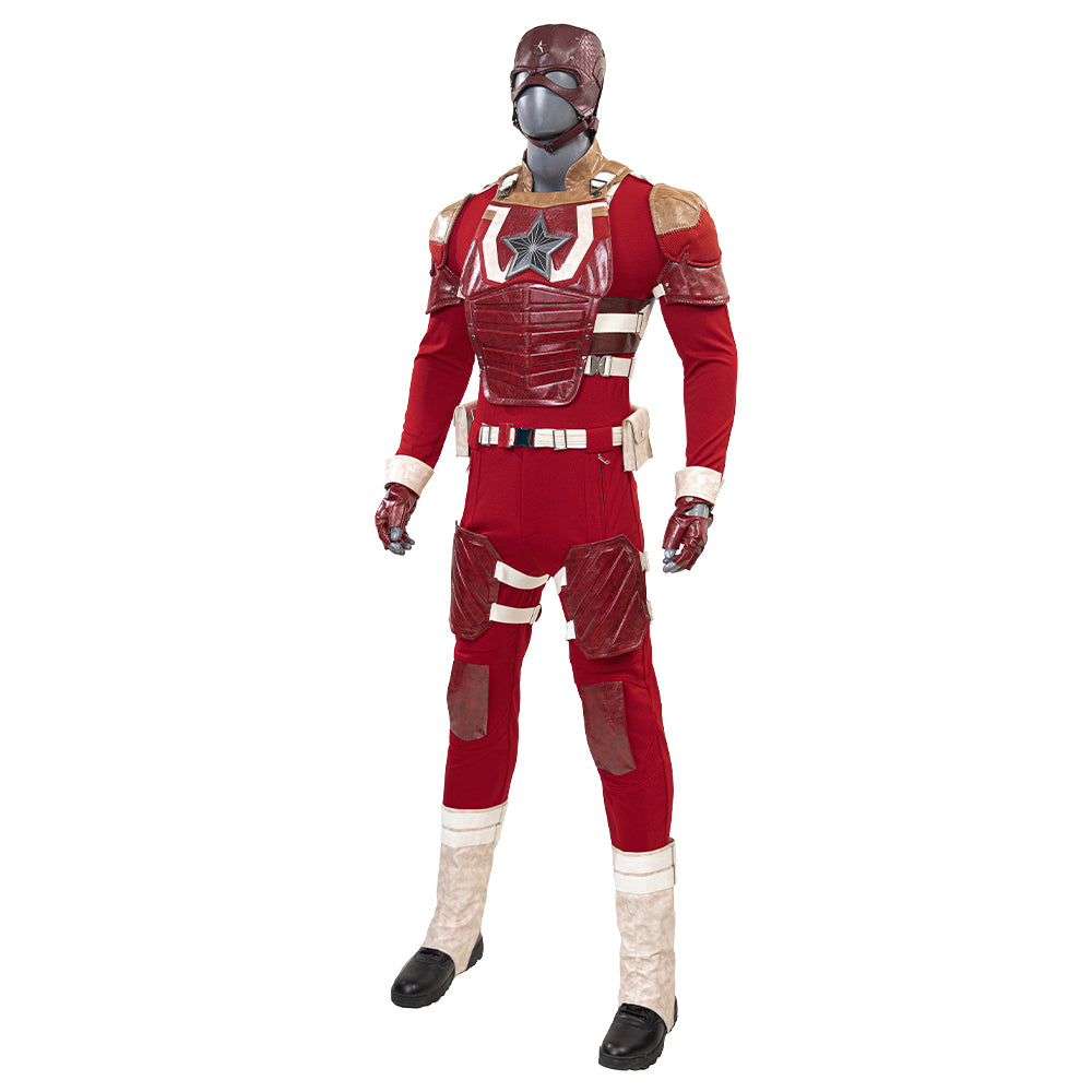 Thunderbolts Red Guardian Cosplay Costume Adults Halloween Outfit - Image 5