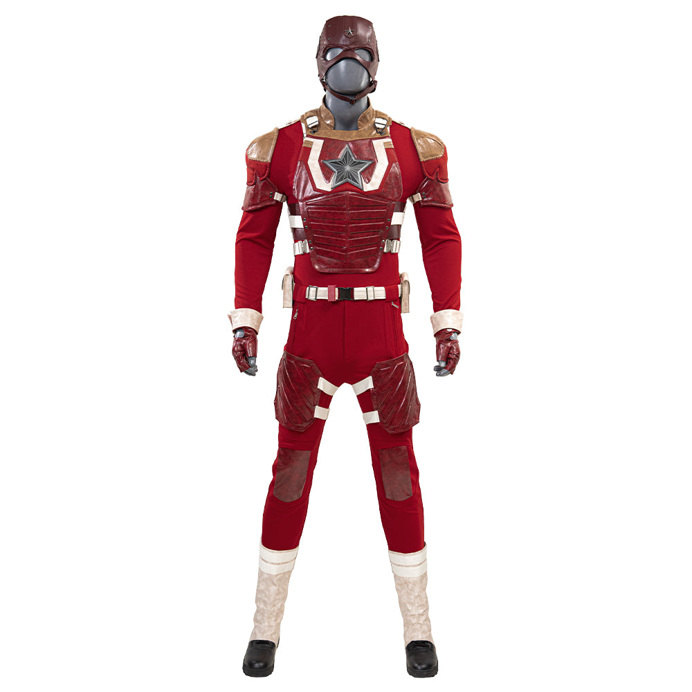 Thunderbolts Red Guardian Cosplay Costume Adults Halloween Outfit - Image 2
