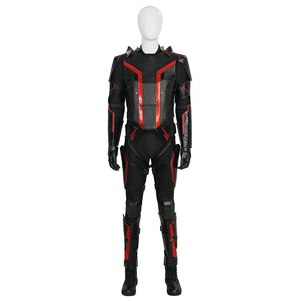 Tron Ares Cosplay Costume Men's Jumpsuit Jared Leto Cosplay Leather Suit - Image 2