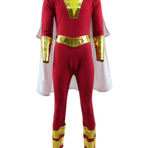 DC New 52 Shazam Billy Batson Captain Cosplay Costume