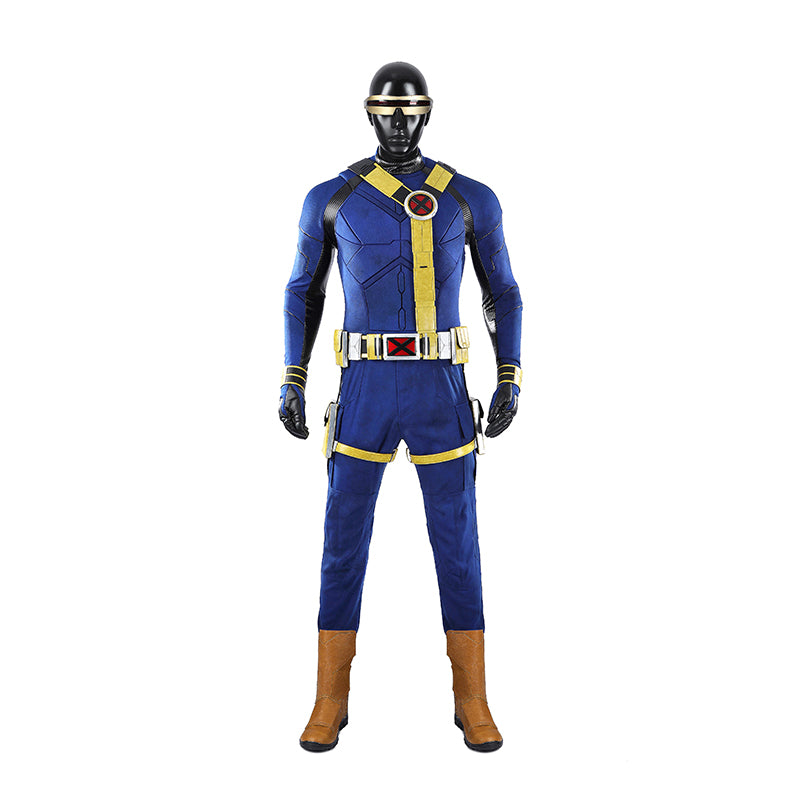 Avengers Doomsday Cyclops Scott Cosplay Costume Halloween Party Suit - Image 2