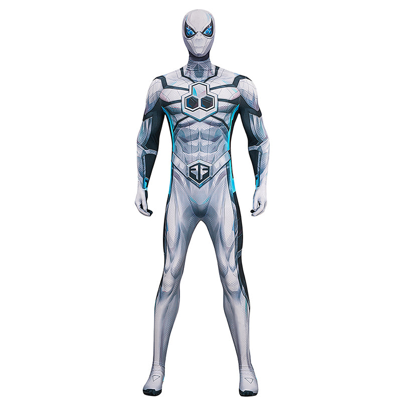 Marvel Rivals Spiderman Future Foundation Cosplay Costume Jumpsuit Halloween Outfit - Image 2