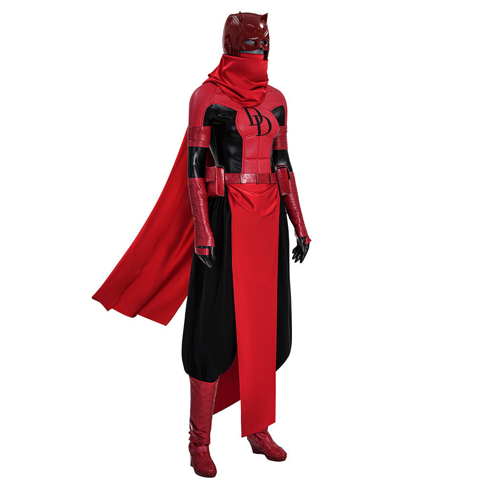 Elektra Daredevil Cosplay Costume Marvel Comics Halloween Outfits Female - Image 4