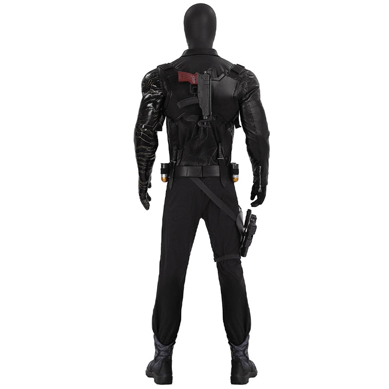 2025 Movie Thunderbolts Winter Soldier Cosplay Costume Halloween Outfit - Image 5