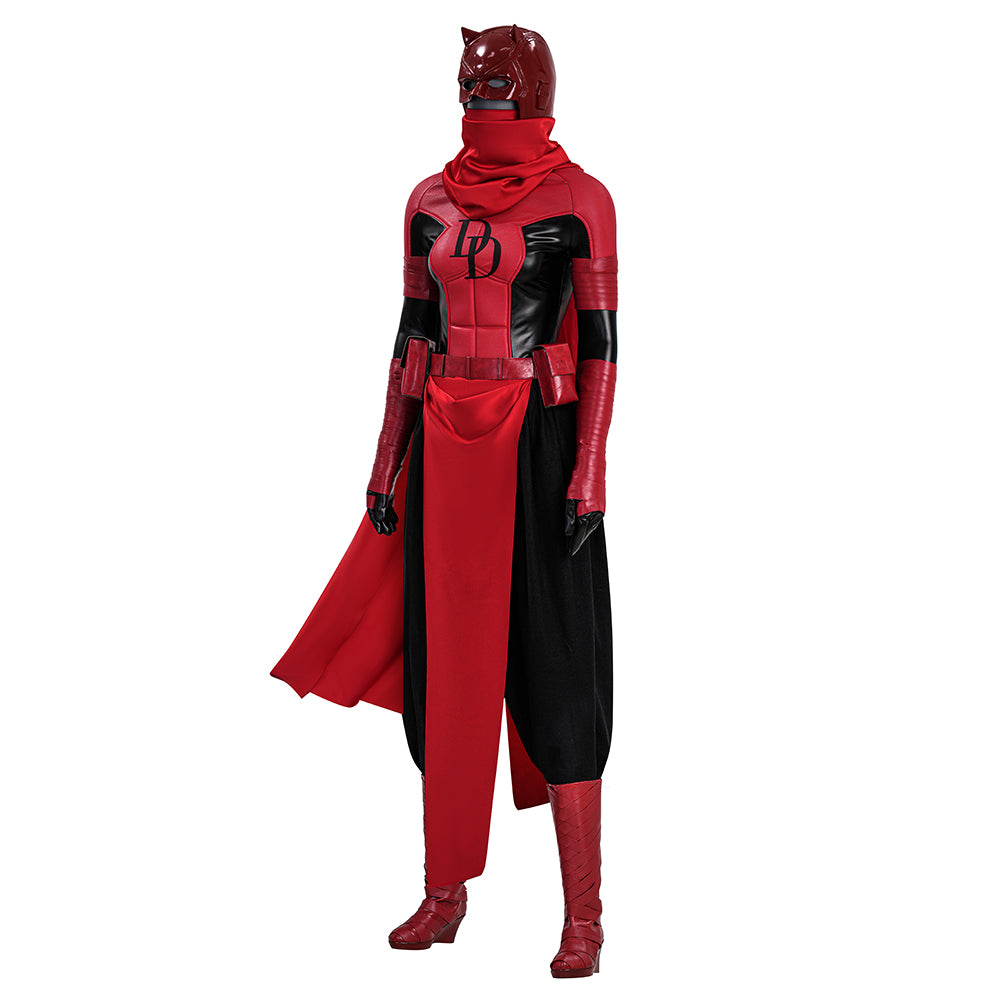 Elektra Daredevil Cosplay Costume Marvel Comics Halloween Outfits Female - Image 5