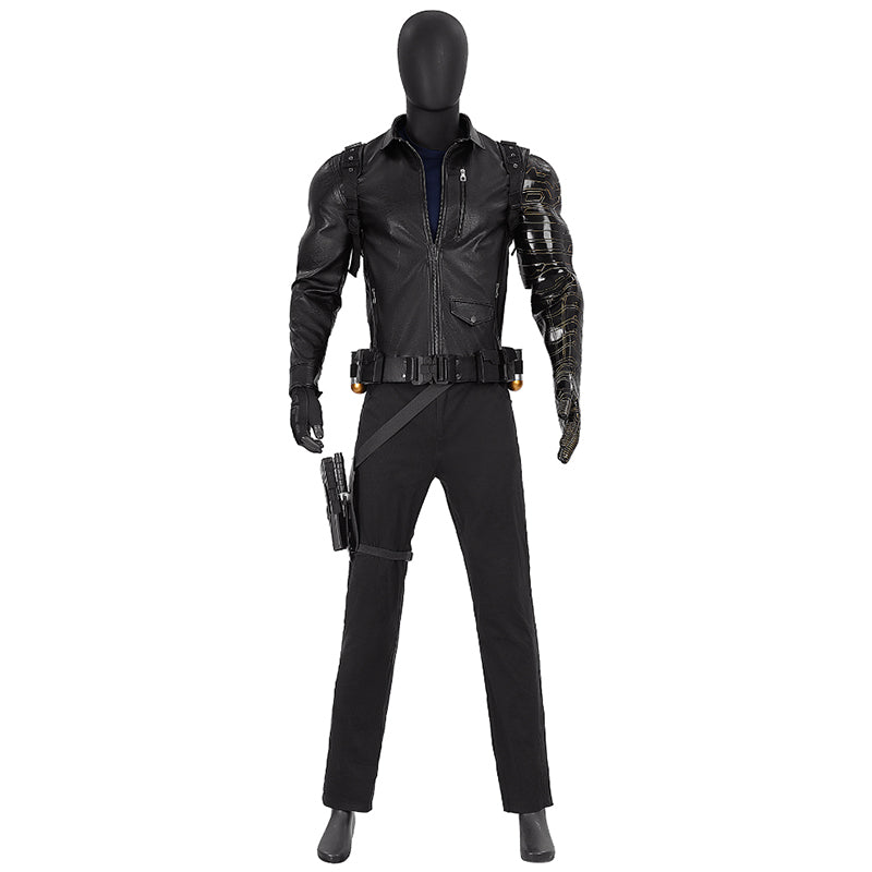2025 Movie Thunderbolts Winter Soldier Cosplay Costume Halloween Outfit - Image 7
