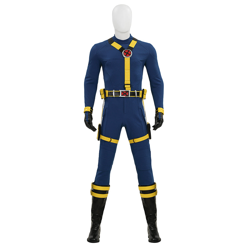 Avengers Doomsday Cyclops Scott Summers Cosplay Costume Halloween Suit - Image 2
