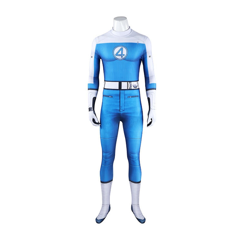 The Fantastic Four First Steps Human Torch Cosplay Costume Jumpsuit - Image 2