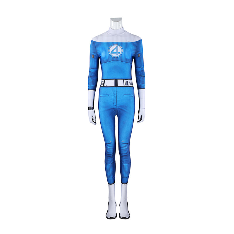 The Fantastic 4 Susan Storm Invisible Woman Jumpsuit Costume - Image 2