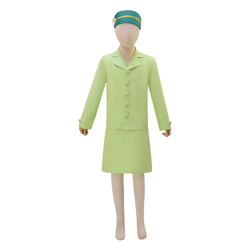 American Historical Figures Rose Park Green Cosplay Costume Halloween Suit - Image 3