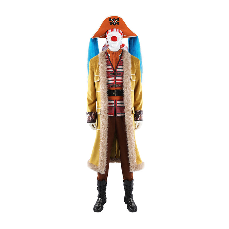 One Piece Buggy Cosplay Costume Buggy Outfit Carnival Halloween Suit - Image 2