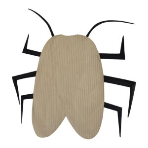 Cockroach Cap Fun Halloween Party Cosplay Costume Uniform Print For Adult Kids