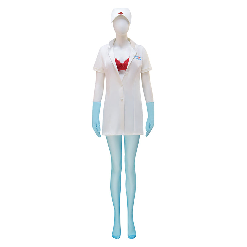Blink 182 Nurse Cosplay Costume Sexy Womans Suit For Halloween - Image 2