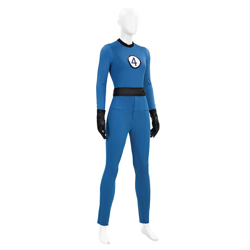 The Fantastic Four Sue Storm Costume Invisible Woman Cosplay Jumpsuit - Image 7