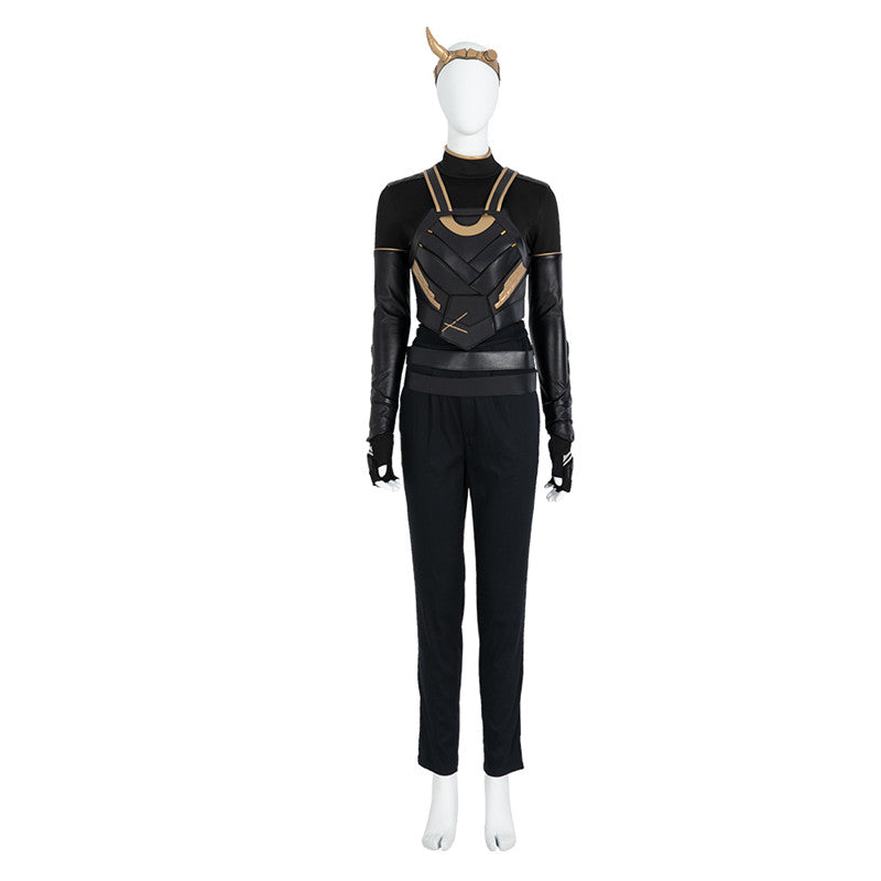 2021 Loki Sylvie Costumes Female Lady Loki Cosplay Halloween Suit - Image 7