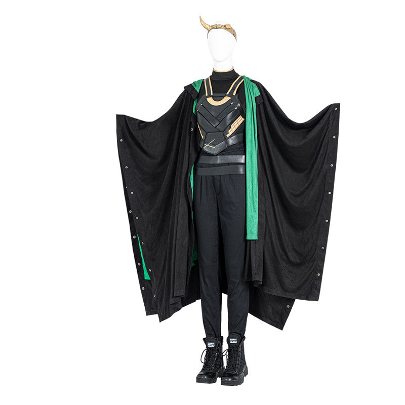 2021 Loki Sylvie Costumes Female Lady Loki Cosplay Halloween Suit - Image 4