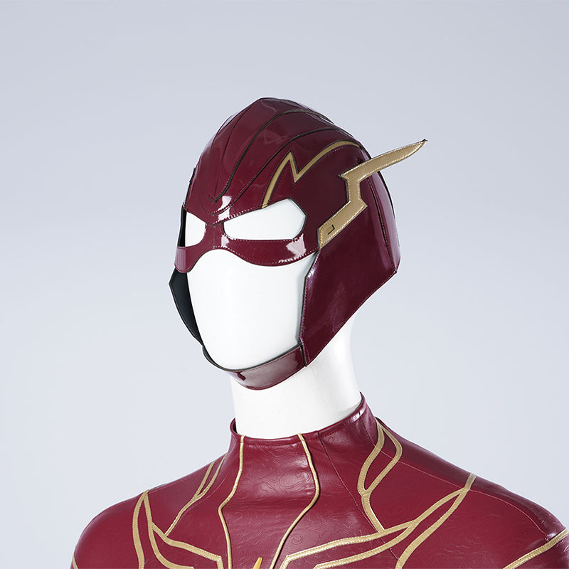 2023 The Flash Barry Allen Cosplay Costume Superhero Flashman Bodysuit - Image 7