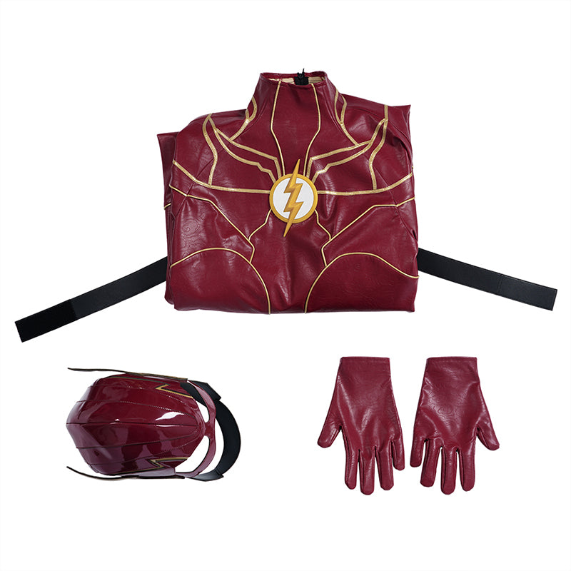 2023 The Flash Barry Allen Cosplay Costume Superhero Flashman Bodysuit - Image 10