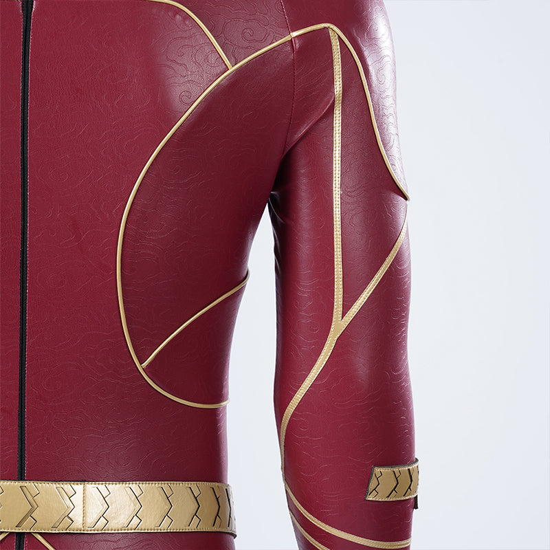 2023 The Flash Barry Allen Cosplay Costume Superhero Flashman Bodysuit - Image 14