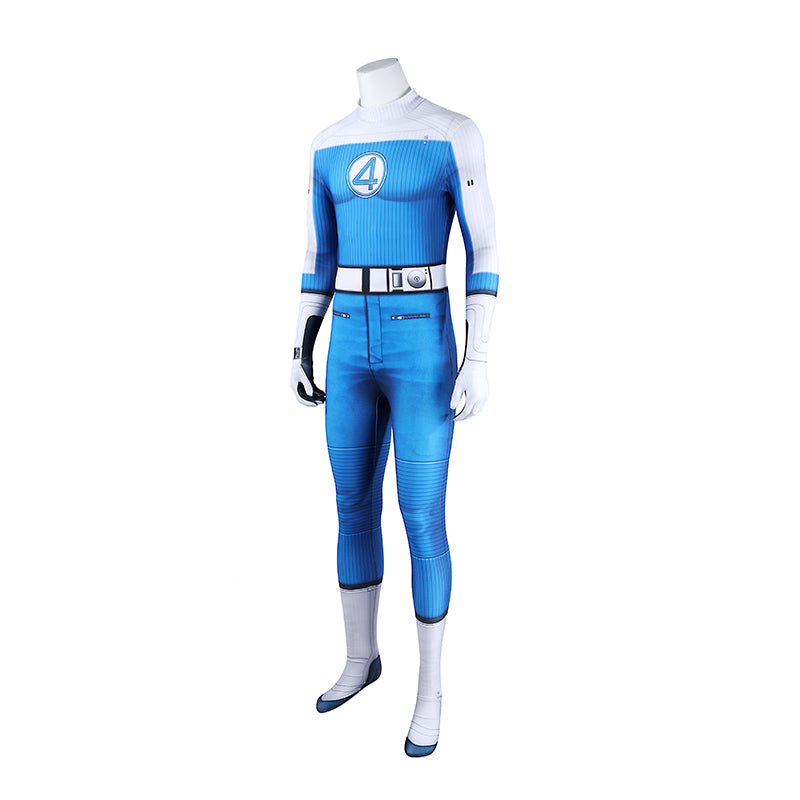 The Fantastic Four First Steps Human Torch Cosplay Costume Jumpsuit - Image 3