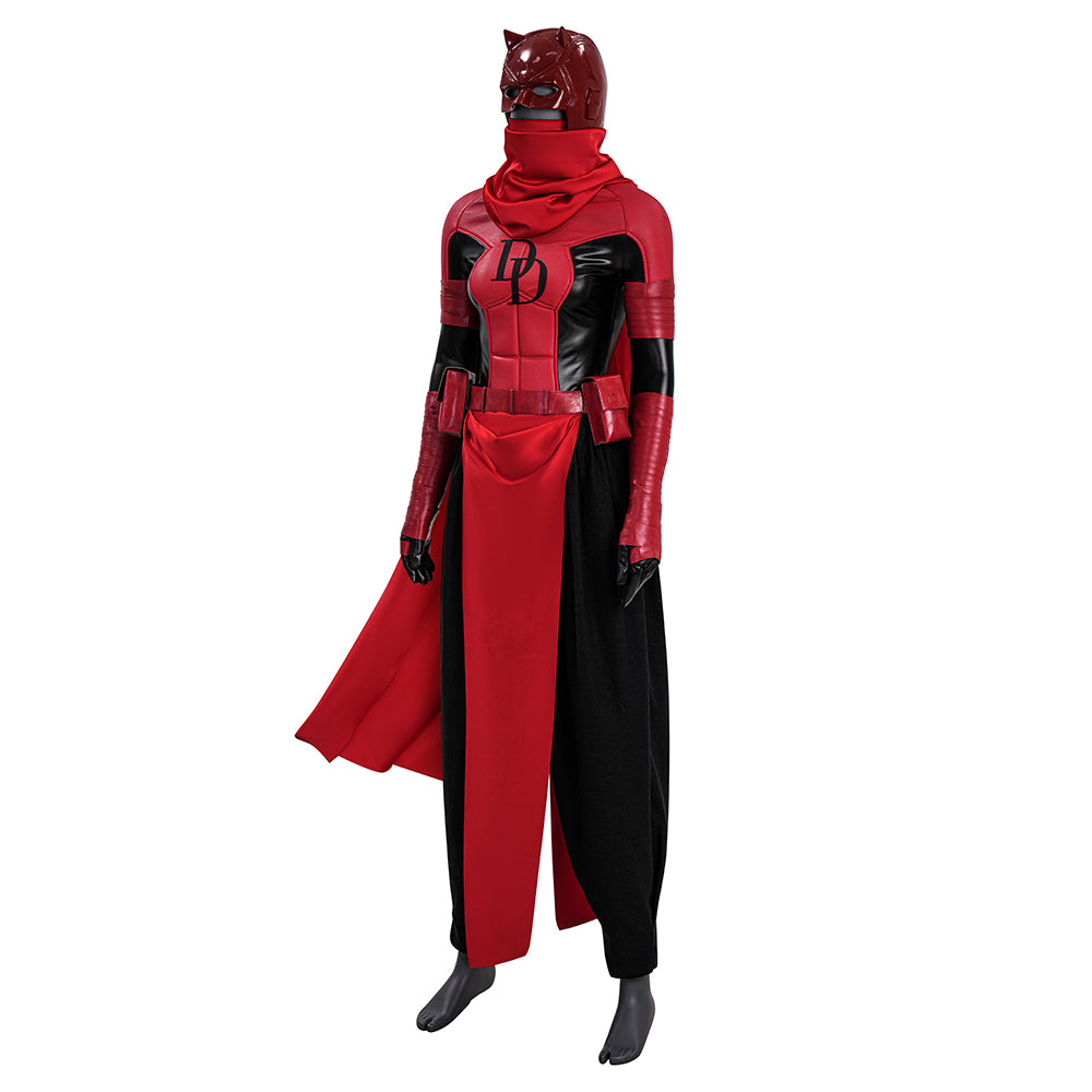 Elektra Daredevil Cosplay Costume Marvel Comics Halloween Outfits Female - Image 7