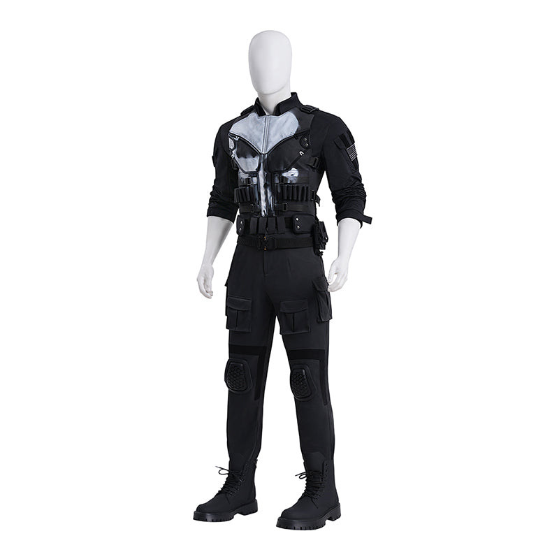 Daredevil Born Again Cosplay Marvel's The Punisher Costume Halloween Outfit - Image 3