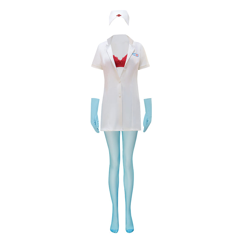 Blink 182 Nurse Cosplay Costume Sexy Womans Suit For Halloween - Image 3