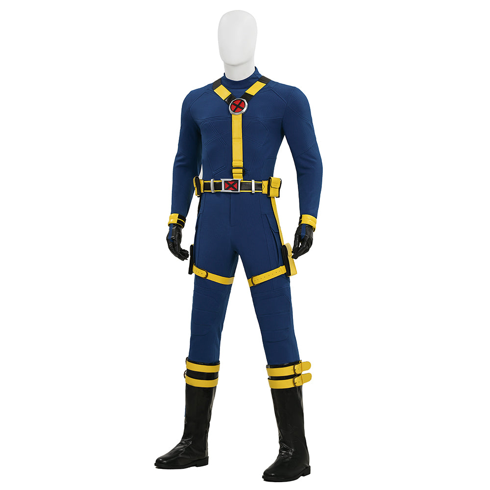 Avengers Doomsday Cyclops Scott Summers Cosplay Costume Halloween Suit - Image 3